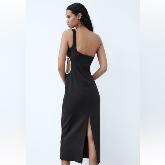 ZARA Rhinestone Dress - Picture 5 of 8